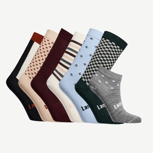 7 day set of merino wool socks for women nz