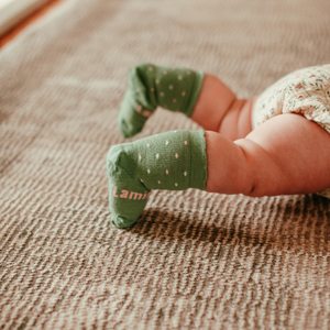 merino wool baby socks nz australia green