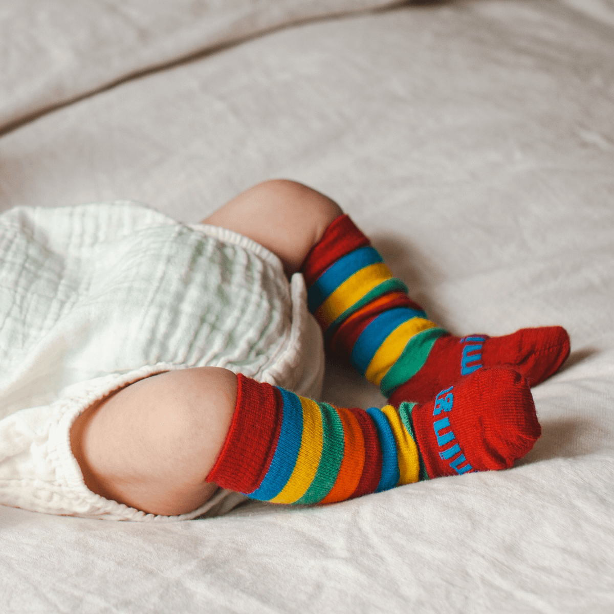 merino wool baby knee-high socks nz au