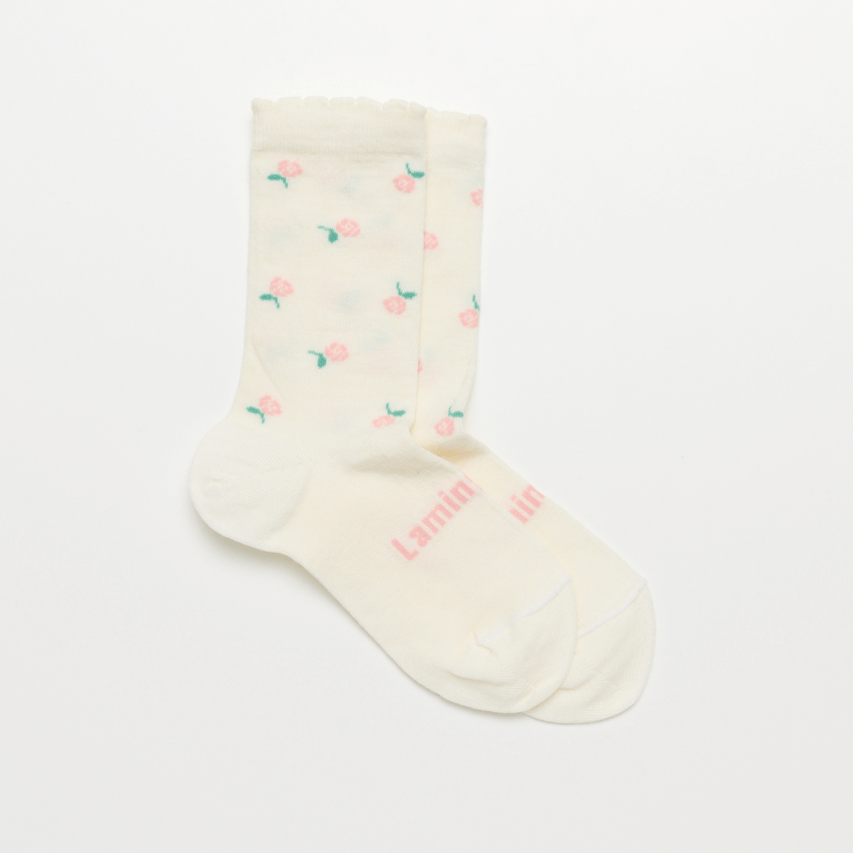 Merino Wool Crew Socks | WOMAN | Rosa